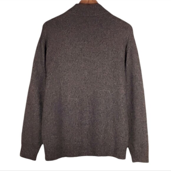 ENZO MANTOVANI Men's 1/4 Zip Long Sleeve Wool Sweater Size XL - Picture 2 of 5